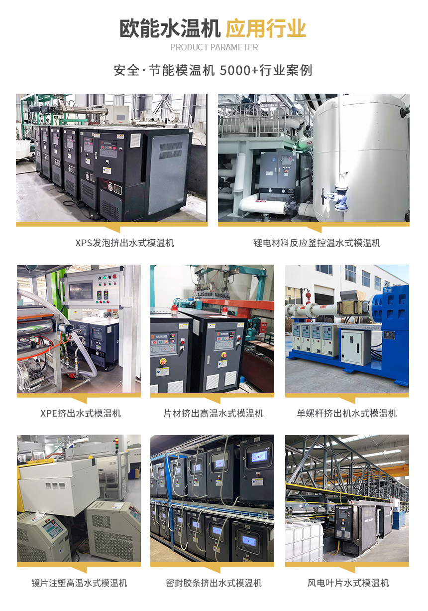 水式模溫機案例